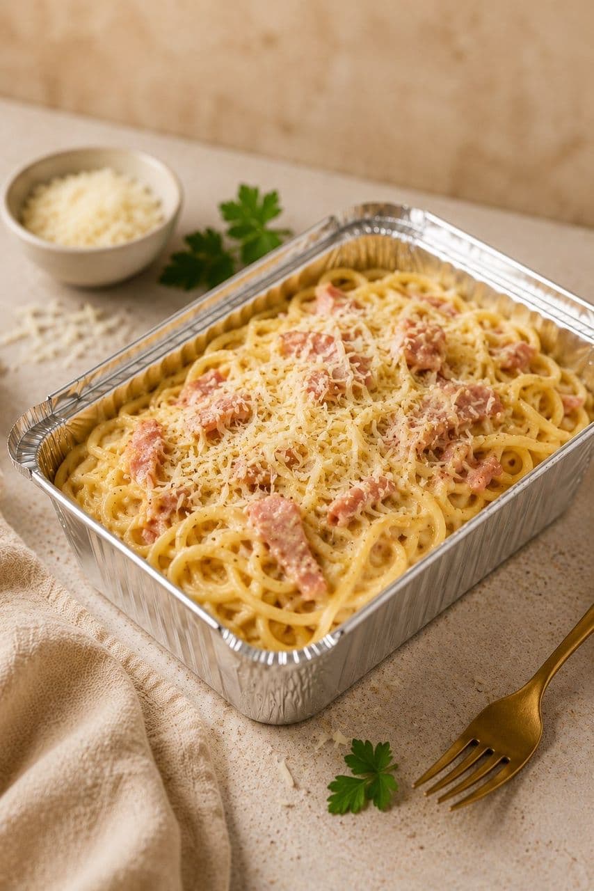 Pates au jambon